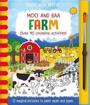 Hardcover Moo and Baa - Farm, Mess Free Activity Book