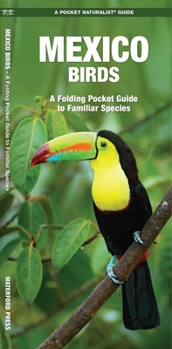 Misc. Mexico Birds: A Folding Pocket Guide to Familiar Species Book