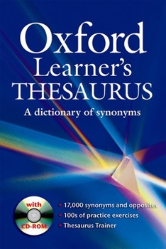 Paperback Oxford Learner's Thesaurus [With CDROM] Book