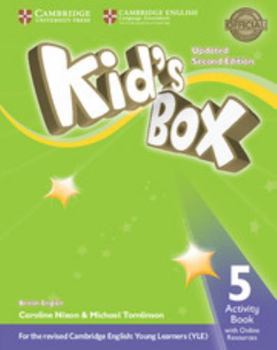 Paperback Kid's Box Level 5 Activity Book with Online Resources British English Book