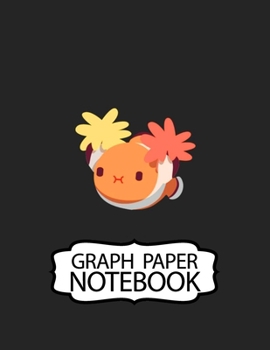 Notebook: Finding Nemo Cheerful Clownfish Adventure Fans Funny Swimming Ocean Life, Kids Elementary School Graph Paper Girls 8.5 x 11 Inches 110 Pages