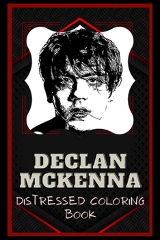 Paperback Declan McKenna Distressed Coloring Book: Artistic Adult Coloring Book