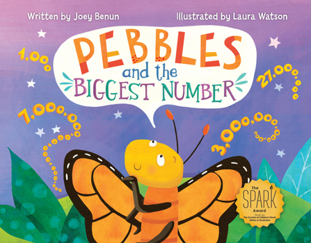 Hardcover Pebbles and the Biggest Number Book