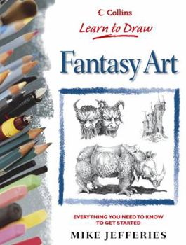 Paperback Learn to Draw Fantasy Art Book