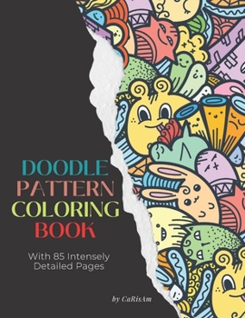 Paperback Doodle Pattern Coloring Book: An Advanced Coloring Book For Adults Full Of Detailed Patterns Book