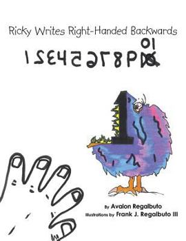 Paperback Ricky Writes Right-Handed Backwards Book