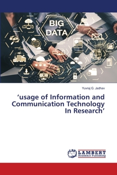 Paperback 'usage of Information and Communication Technology In Research' Book