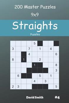Paperback Straights Puzzles - 200 Master Puzzles 9x9 vol.4 Book