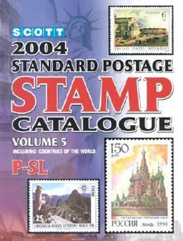 Hardcover Scott Standard Postage Stamp Catalogue: Vol. 5: Countries P-Slovenia Book