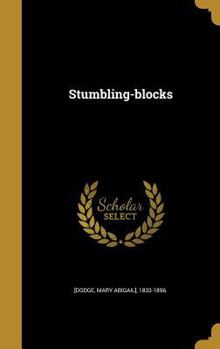 Hardcover Stumbling-blocks Book