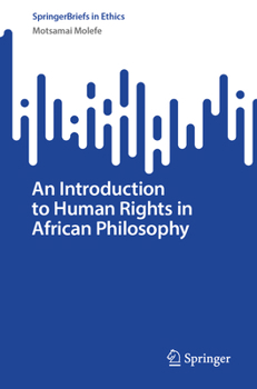 Paperback An Introduction to Human Rights in African Philosophy Book