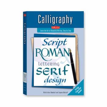 Paperback Calligraphy [With Paper and Calligraphy Pens] Book