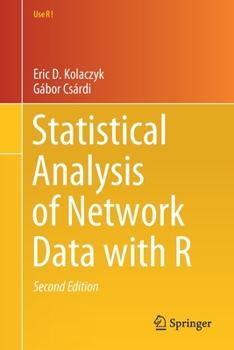 Paperback Statistical Analysis of Network Data with R Book