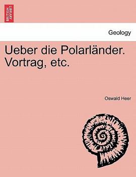 Paperback Ueber Die Polarländer. Vortrag, Etc. [German] Book