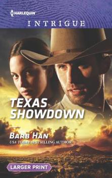 Mass Market Paperback Texas Showdown [Large Print] Book