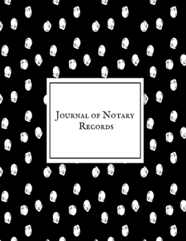 Paperback Journal of Notary Records: Public Journal O f Notary Records - Entry Logbook for Notorial Acts records and Events Log - Notary Receipt Book