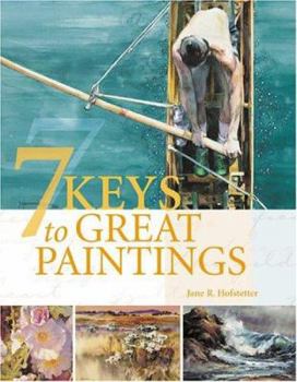 Hardcover 7 Keys To Great Paintings Book