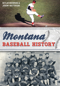 Paperback Montana Baseball History Book