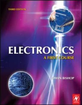 Paperback Electronics: A First Course Book