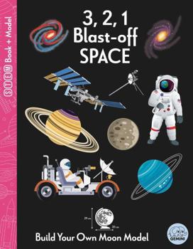 Paperback 3, 2, 1 Blast-off Space Book