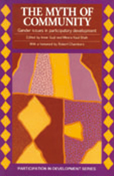 Paperback Myth of Community: Gender Issues in Participatory Development Book