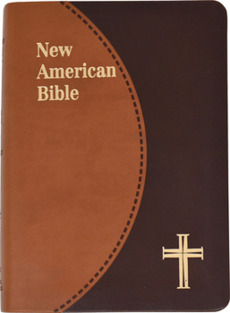 Leather Bound Saint Joseph Personal Size Catholic Bible-NABRE Book