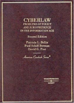 Hardcover Cyberlaw: Problems of Policy and Jurisprudence in the Information Age Book