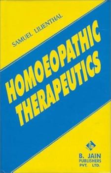 Hardcover Homoeopathic Therapeutics Book