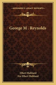 Paperback George M . Reynolds Book