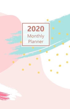 Paperback 2020 Monthly Planner: Portable. Month on 2 pages followed by six Notes pages. Monthly layout Includes To-do section. 8.5"x 5.5". Fits in pur Book