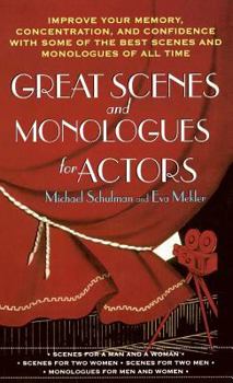 Paperback Great Scenes and Monologues for Actors Book