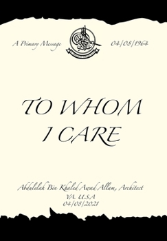 Hardcover To Whom I Care Book