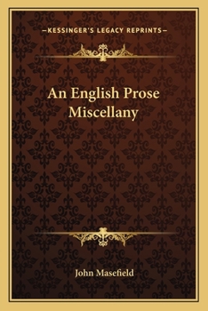 An English Prose Miscellany