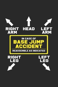 Base jump accident: 6x9 Base Jumping | grid | squared paper | notebook | notes