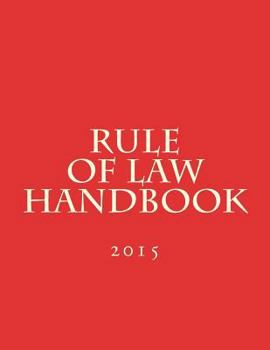 Paperback 2015 Rule of Law Handbook Book