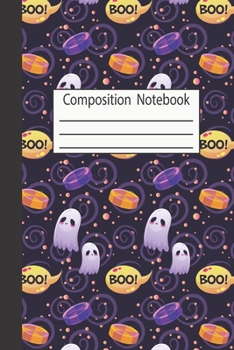 Por: Halloween Wide Ruled Journal, Notebook, Diary for Adult Writing |120 Pages | 6 x 9"|