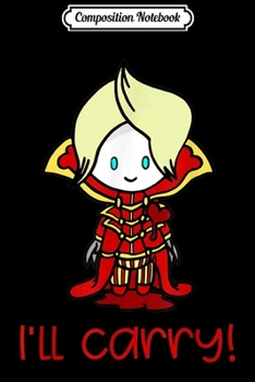 Composition Notebook: I'll Carry! Chibi League Heroes I for Men and Women Journal/Notebook Blank Lined Ruled 6x9 100 Pages