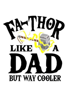 Notizbuch: Vater Thor Hammer Odin Wikinger Lustiges Geschenk 120 Seiten, 6X9 (Ca. A5), Liniert