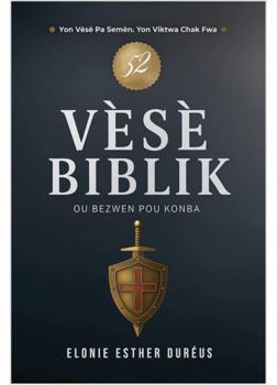 Paperback 52 Vèsè Biblik: Ou Bezwen Pou Konba (Konba Espirityèl) Book