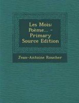 Paperback Les Mois: Po?me... [French] Book