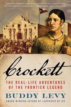 Paperback Crockett: The Real-Life Adventures of the Frontier Legend Book