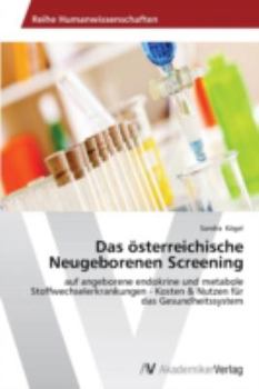 Paperback Das österreichische Neugeborenen Screening [German] Book