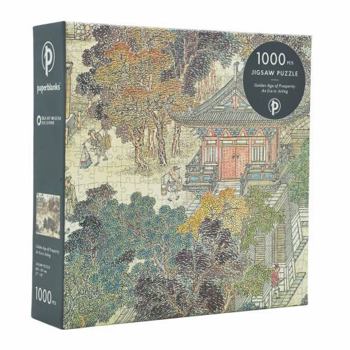 Golden Age of Prosperity 1000 Piece Jigsaw Puzzle, Deji Art Museum Collection by Paperblanks (an Era in Jinling)