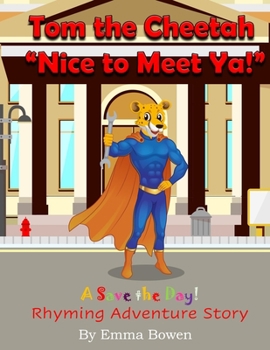 Paperback Tom the Cheetah "Nice to Meet Ya!" Book