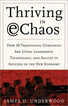 Hardcover Thriving in E-Chaos: Discover the Secrets of 20 Companies That Have Conquered a Turbulent Marketplace Book