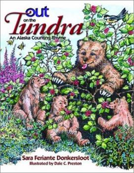 Paperback Out on the Tundra: An Alaska counting Rhyme Book