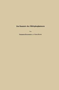 Paperback Zur Kenntnis Der Milchphosphatasen [German] Book