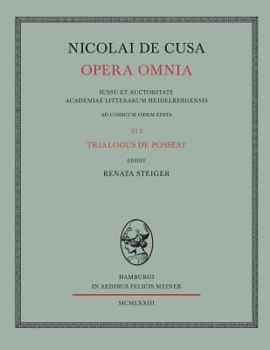 Paperback Nicolai de Cusa Opera omnia / Nicolai de Cusa Opera omnia [Latin] Book