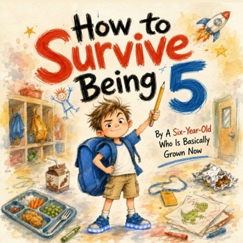 Paperback How to Survive Being 5: By A Six-Year-Old Who Is Basically Grown Now Book