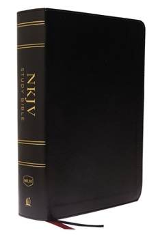 Imitation Leather NKJV Study Bible, Leathersoft, Black, Full-Color, Thumb Indexed, Comfort Print: The Complete Resource for Studying God's Word Book